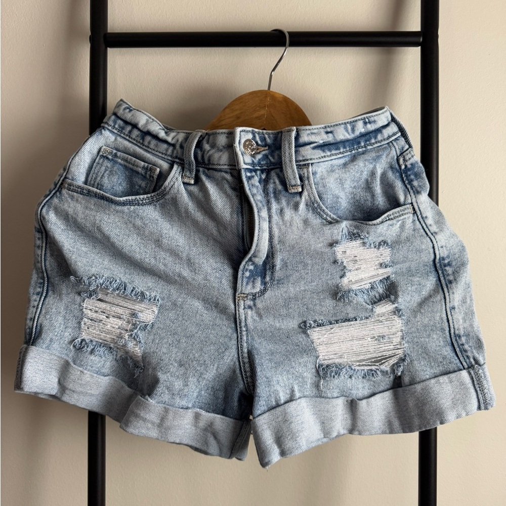 Hollister denim shorts